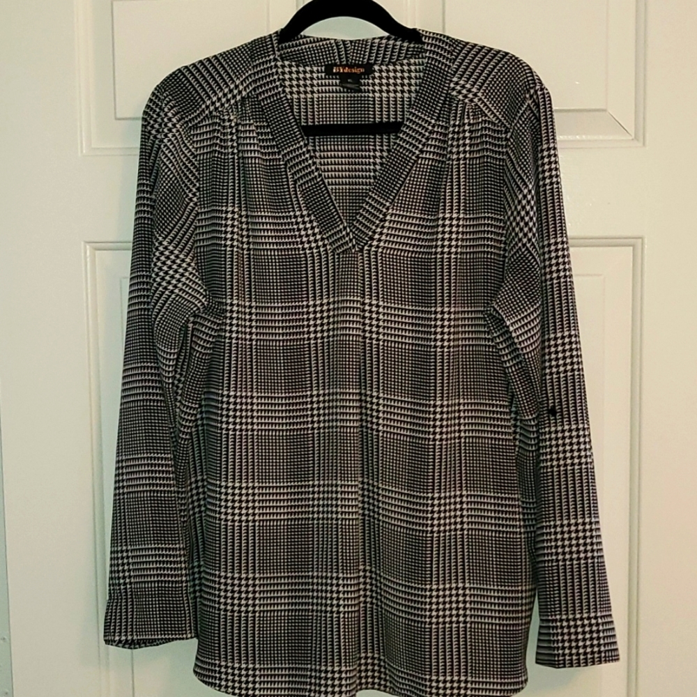 Hounds Tooth Blouse